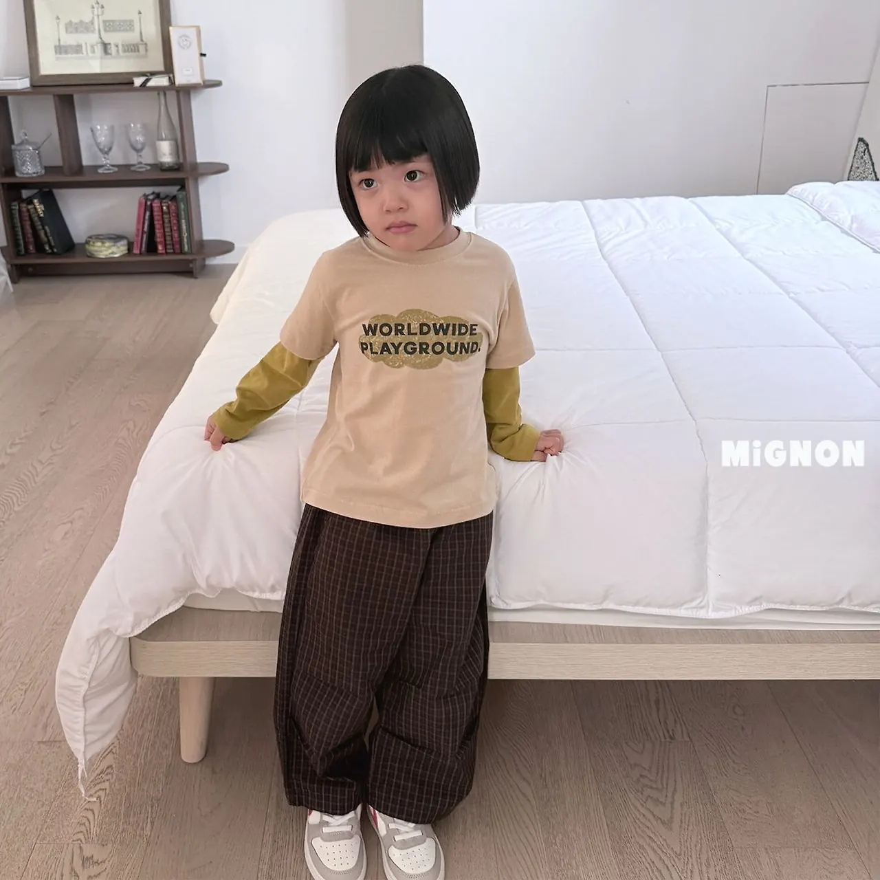 플레이레이어드티셔츠 착장
